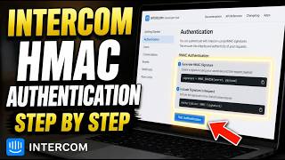 How to authenticate with Intercom using HMAC signatures - Step By Step