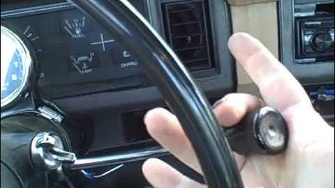 How a 3 speed column shift works. P1