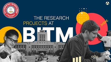 Cutting-Edge Research at BIT Mesra.