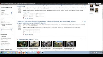 Video 2  Introduction to Research for Dahlgren EBSCO databases