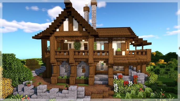 X 上的 CloseeDBr：「Minecraft: Casa de Fazenda  Farm House (Medieval) :    / X