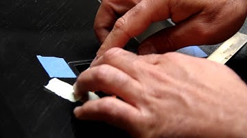 Installing wing servos in F3J and F5J models Part 3 (Bonding Servos)