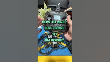 How to bind? Radiomaster pocket ELRS to serial based ELRS receiver #drone #fpv