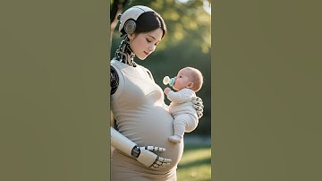 Pregnant robot and child #robot #automobile #cute#starwars  #robotics#ai#future #baby #cosplay