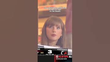 Taylor Swift at The Arrowhead Stadium Showing Off Her Ring!! #taylorswift #traviskelce