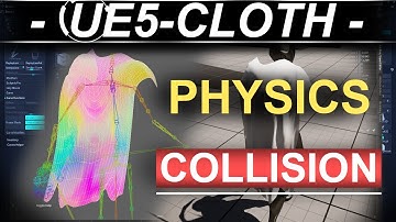 Unreal5 Cloth Physics (COLLISION!!)