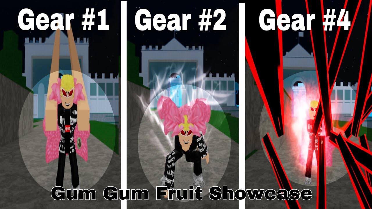 King Legacy Gum Gum Fruit Showcase YouTube