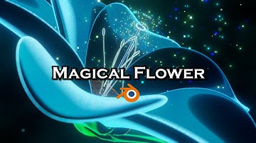 Abstract Magical Flower - Blender Tutorial