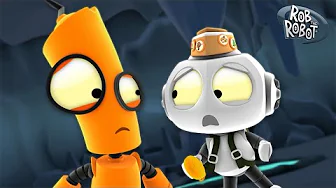 The Great Cave Mix-Up! | Rob The Robot | Preschool Learning