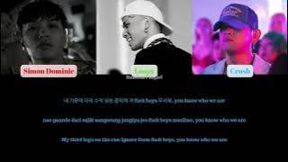 [RE] Simon Dominic (사이먼 도미닉) - Make Her Dance (Ft. Loopy & Crush) [Colour Coded Lyrics Han/Rom/Eng]