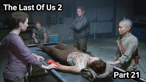 The Last of Us 2 Walkthrough Gameplay Part 21 Abby Brings Lev & Yara To The Aquarium