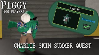 New Charlie Skin In Piggy (BOOK 2) 100 PLAYERS!! (A Roblox Game)