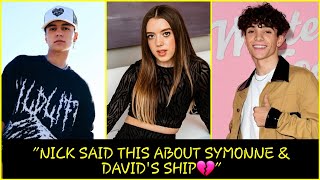 Symonne and David shows off their Relationship, Nick got JEALOUS and Responded💔😱