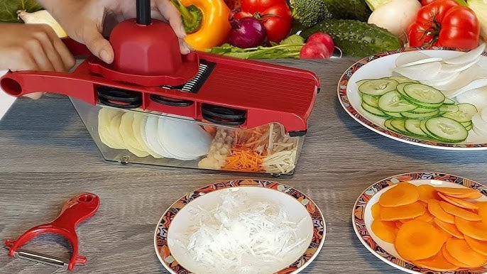 Myvit Vegetable Cutter with Steel Blade Mandoline Slicer Potato