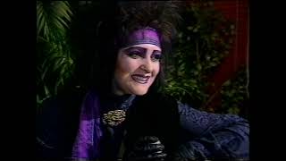 Siouxsie Sioux interview - The Tube (1986)