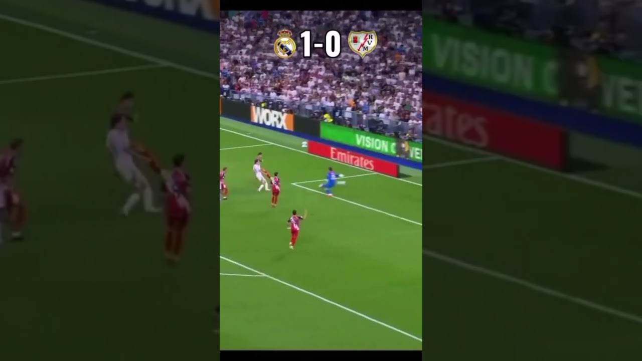 REAL MADRID GOLEIA RAYO! MBAPPÉ BISA E GÜLER MUDA O JOGO! 😱