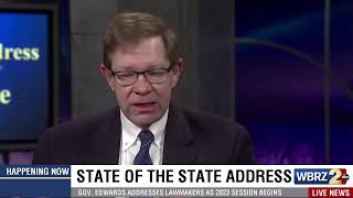 Governor Edwards gives annual "State of the State" address