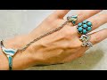 Diamonds, angel skin coral and turquoise! Goodwill Bluebox mystery jewelry unboxing!