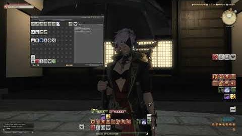 FFXiV Hotbar Menus Guide