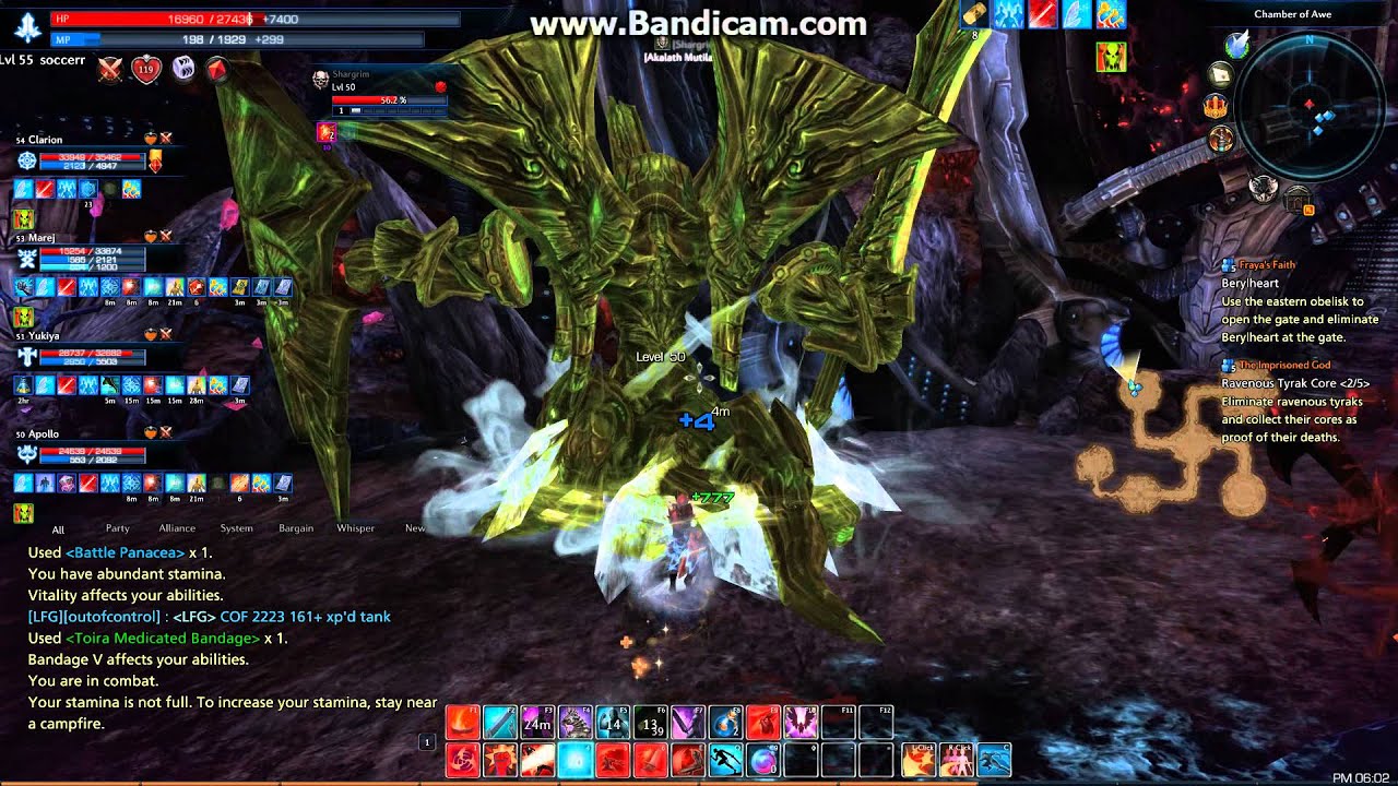 TERA Online Akasha's Hideout Boss Full details HD
