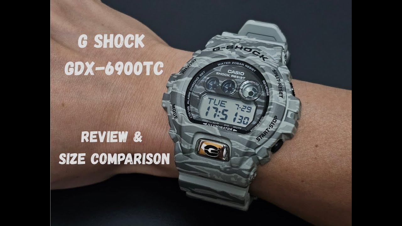G Shock GDX-6900 Review and size comparison - YouTube