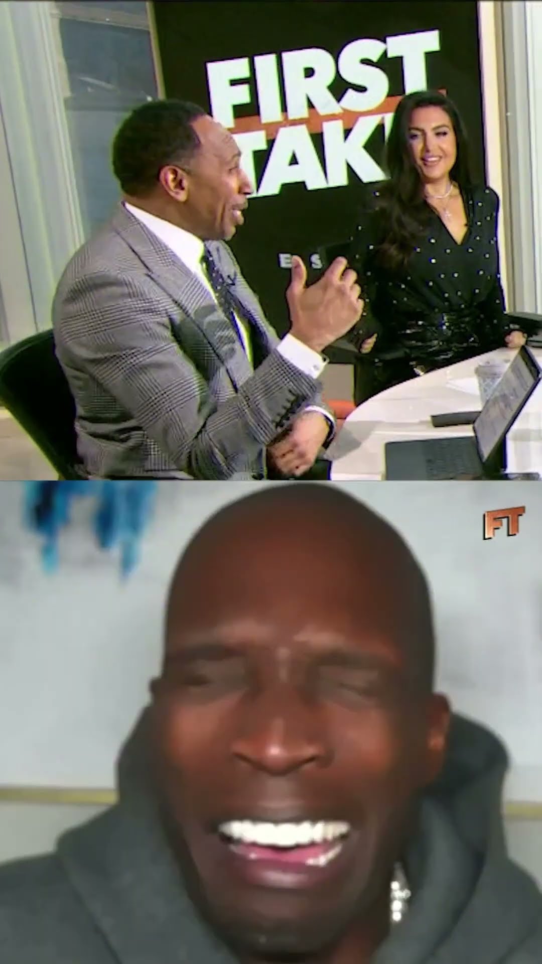 Stephen A. LAUGHS at Chad Ochocinco for crying over the Bengals ?? #shorts