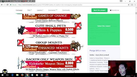 Ashes of Creation MMORPG Kickstarter Kuriosity (by That Devil)