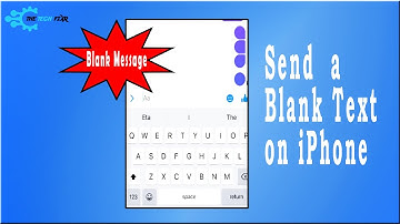 How to send a blank text on iPhone? Surprise the Receiver!