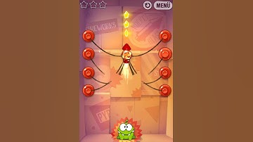 Cut The Rope Experiments 3 Stars Level 4-19 - The Rocket - Raketentechnik