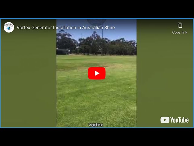 Vortex Generator Installation in Australian Shire
