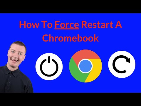 How do I force restart a Chromebook?