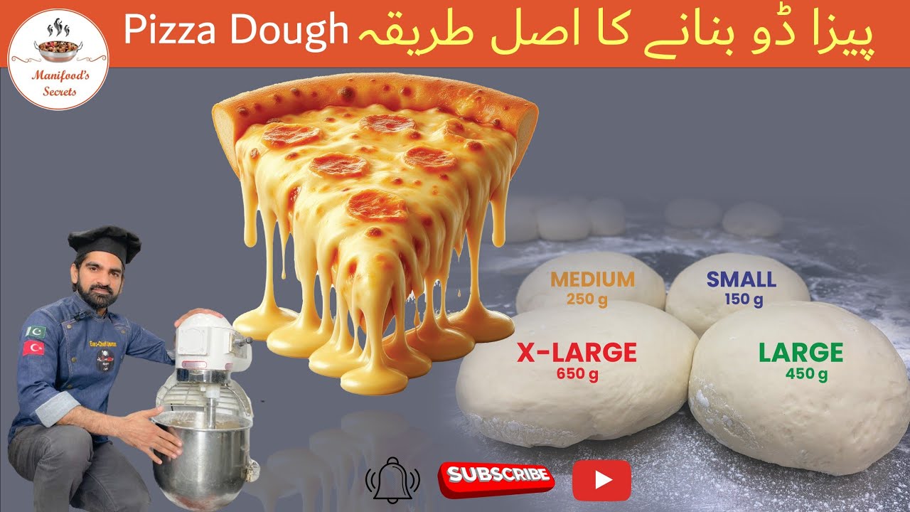5 kG Pizza Dough Full Recipe With Step By Step Quantities eazy method | manifoods secrets |