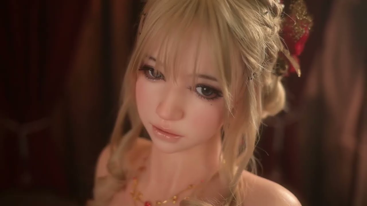 Red Queen In Castle Of Reallady Realistic Silicone Sex Doll