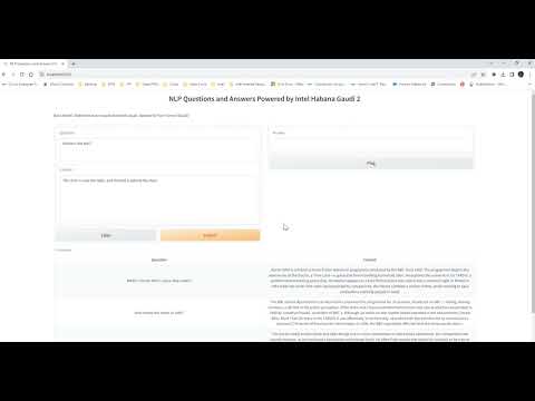 NLP QnA Inference