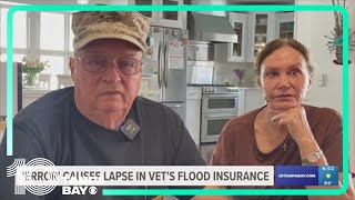 'Error' causes lapse in Marine veteran's flood insurance after Hurricane Idalia
