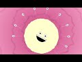 Egg and sperm  funny and educational reproduction animation