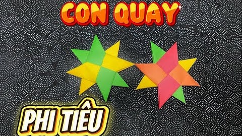 👉 cách xếp phi tiêu bằng giấy cực ngầu dễ làm theo “Origami Ninja Star” làm chậm  #origami #ninja 