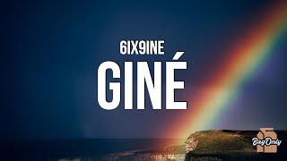 6ix9ine - GINÉ (Lyrics) Resimi