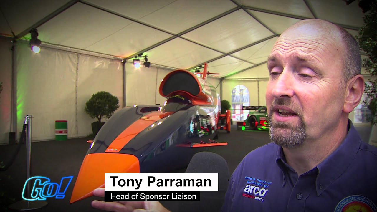 fahrbericht hyundai kona Castrol BloodHound SSC