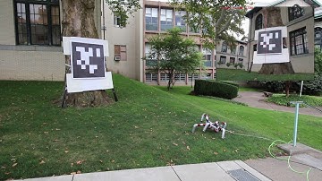 Outdoor Trial - Linear Path with Incline - Pitched Gaze (Closed-Loop, Sped up 5x)