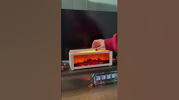 Cozy vibes with mini fireplace diffuser #fireplace #diffuser