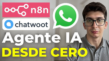 How to CONNECT an N8N AI Agent to Chatwoot and WhatsApp | N8N in Spanish (Official Meta Cloud API)
