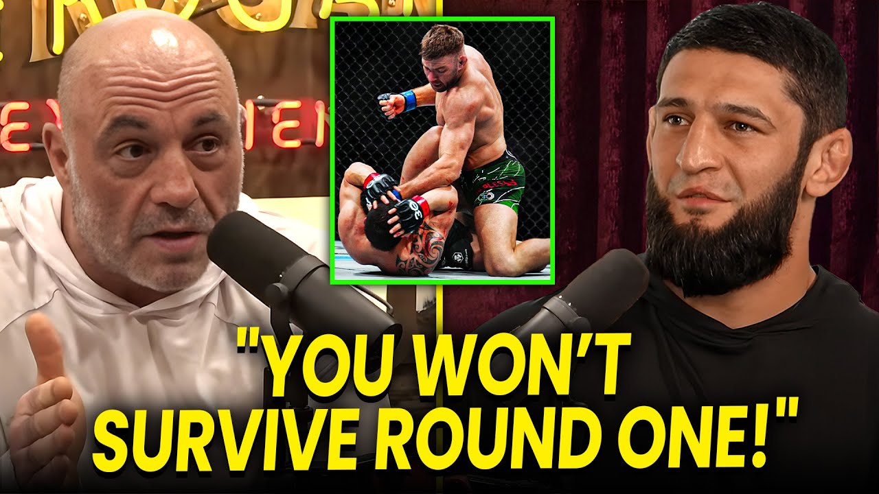 “IT'LL BE A 1st ROUND FINISH!” Joe Rogan Breaks Down Khamzat vs DDP | UFC 319