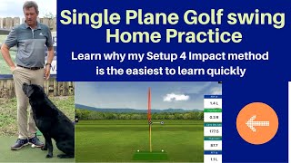 Setup 4 Impact Swing | Practice Full 7 iron with Flightscope data