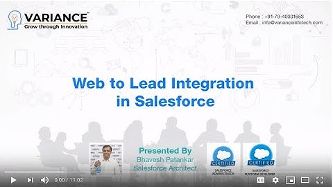 How to Setup Web to Lead Integration in Salesforce