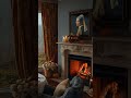 Vermeer's "Girl with a Pearl Earring" at Mystic Shores, Ambiance - Rain Video, Rest, Relax, Sleep
