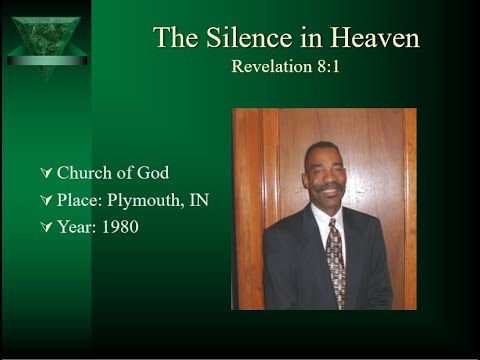The Silence In Heaven 1980 @UponthisrockministryorgCOG