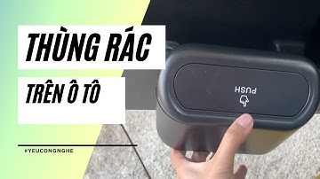 Thùng đựng rác ô tô xe hơi nhỏ gọn đa năng