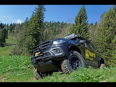 horntools Schwerlastauszug 600kg Mercedes-Benz X Klasse Prototyp