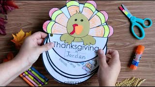 Thanksgiving Interactive Book